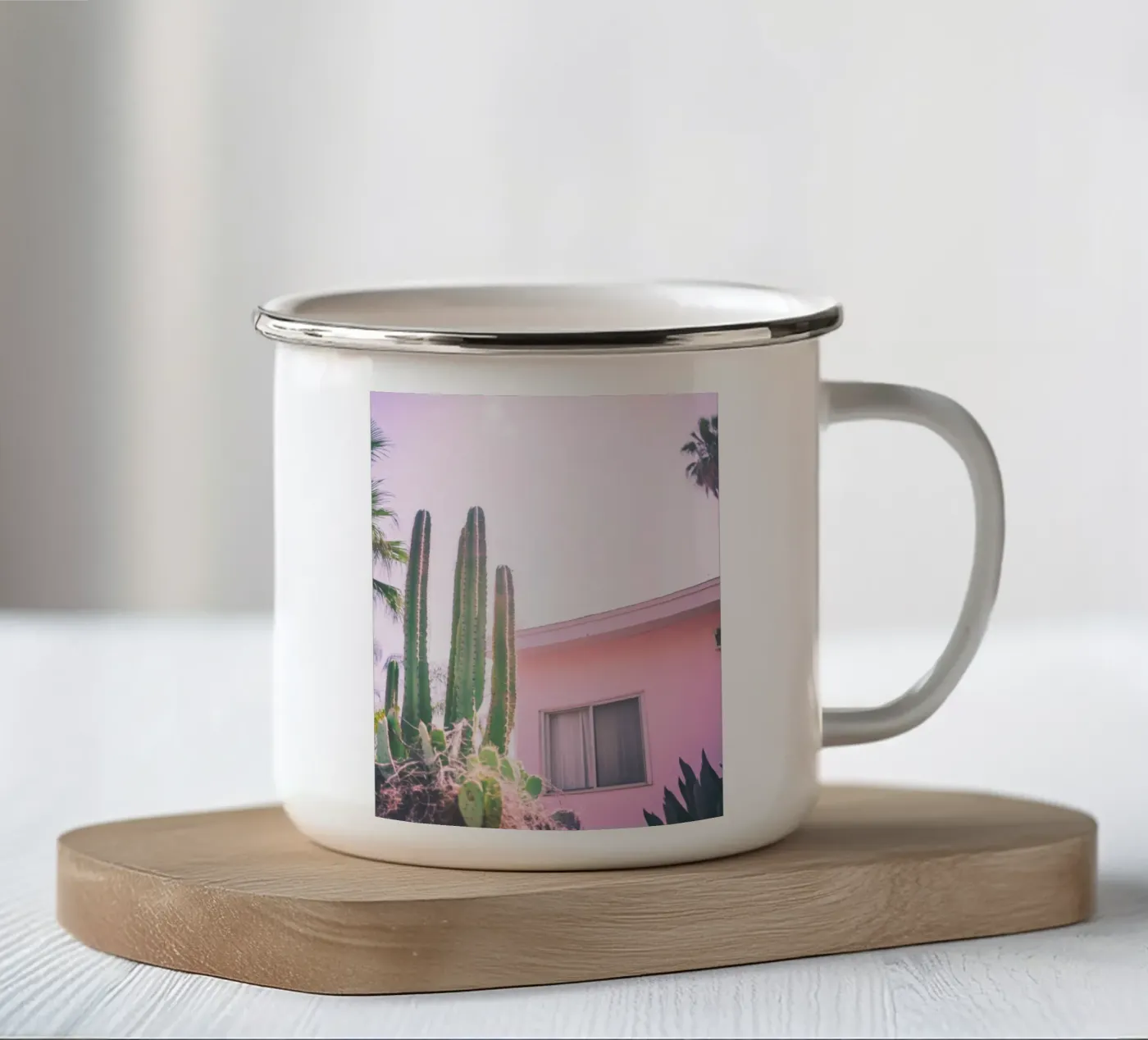 25 enamel mug by Pink California | Affiches & Posters