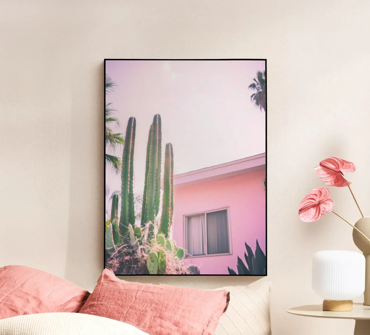 25 plexiglas de Pink California | Affiches & Posters