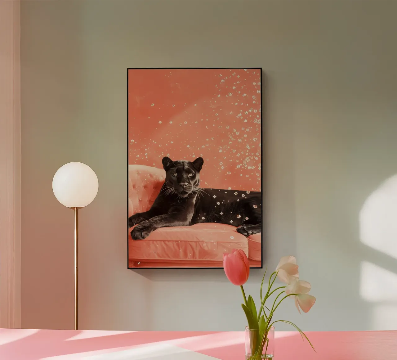 Velvet Calm plexiglass da Chic Creatures