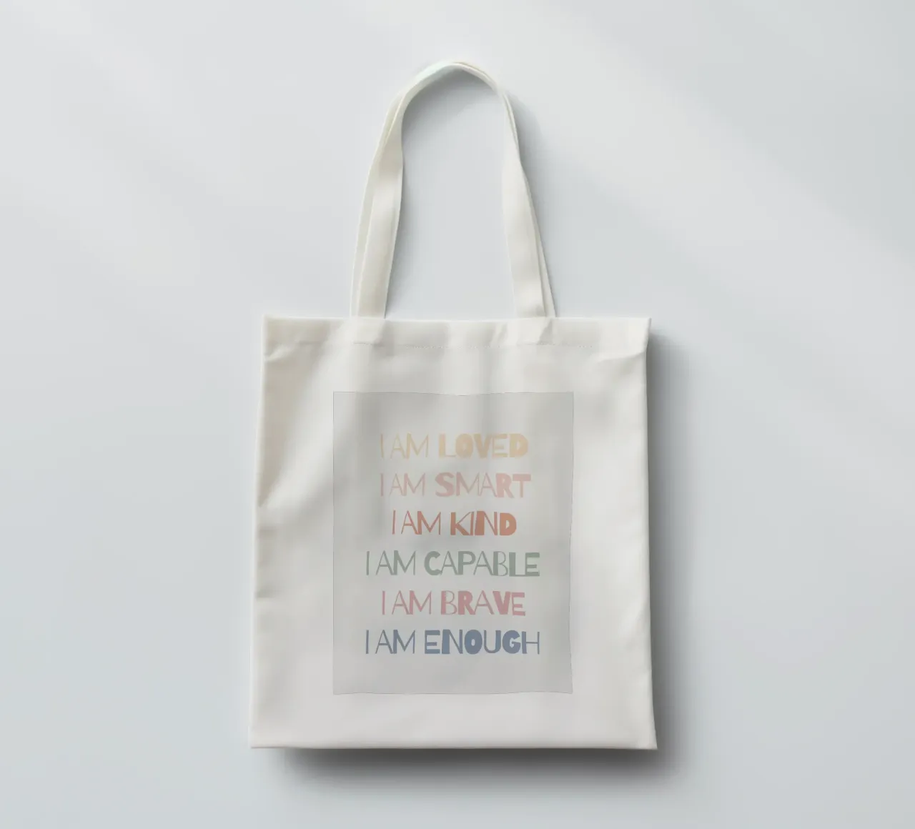 I AM tote bag de Muse Society Shop