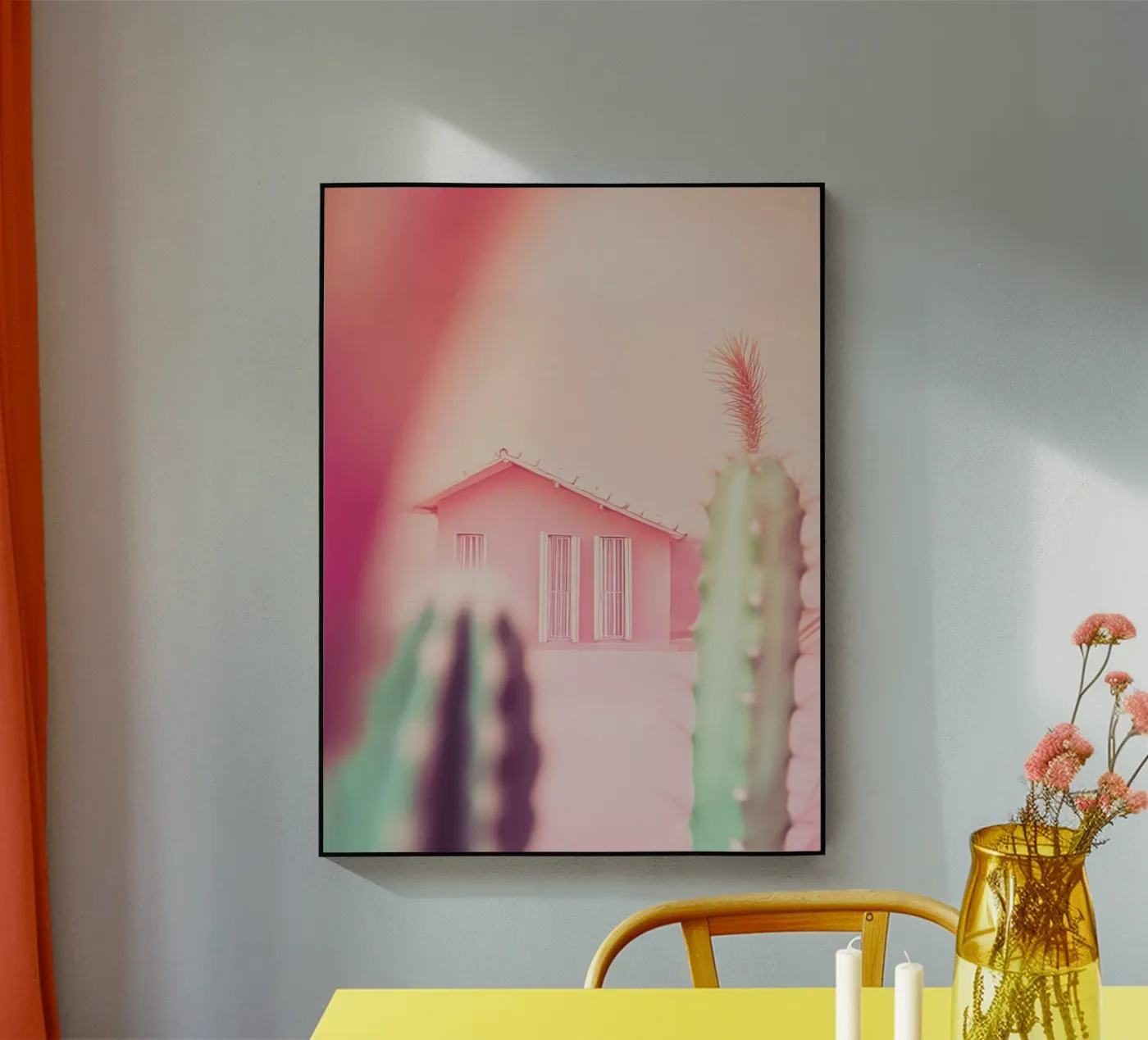 26 plexiglas de Pink California | Affiches & Posters