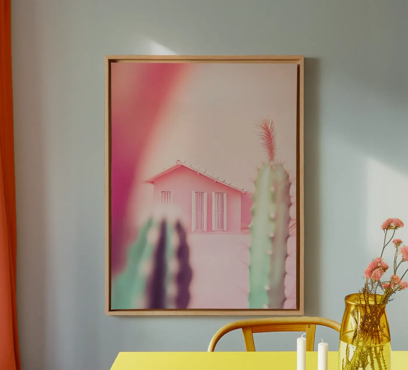 26 canvas van Pink California | Affiches & Posters