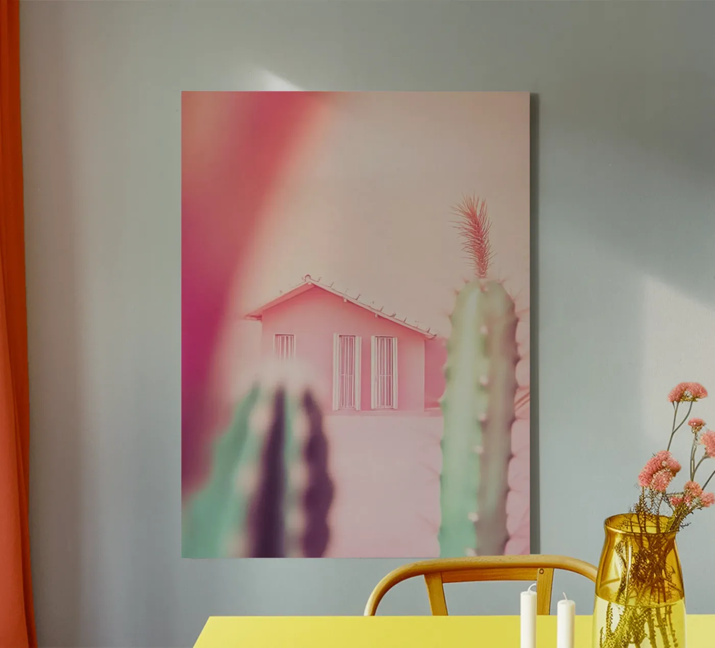 26 canvas van Pink California | Affiches & Posters