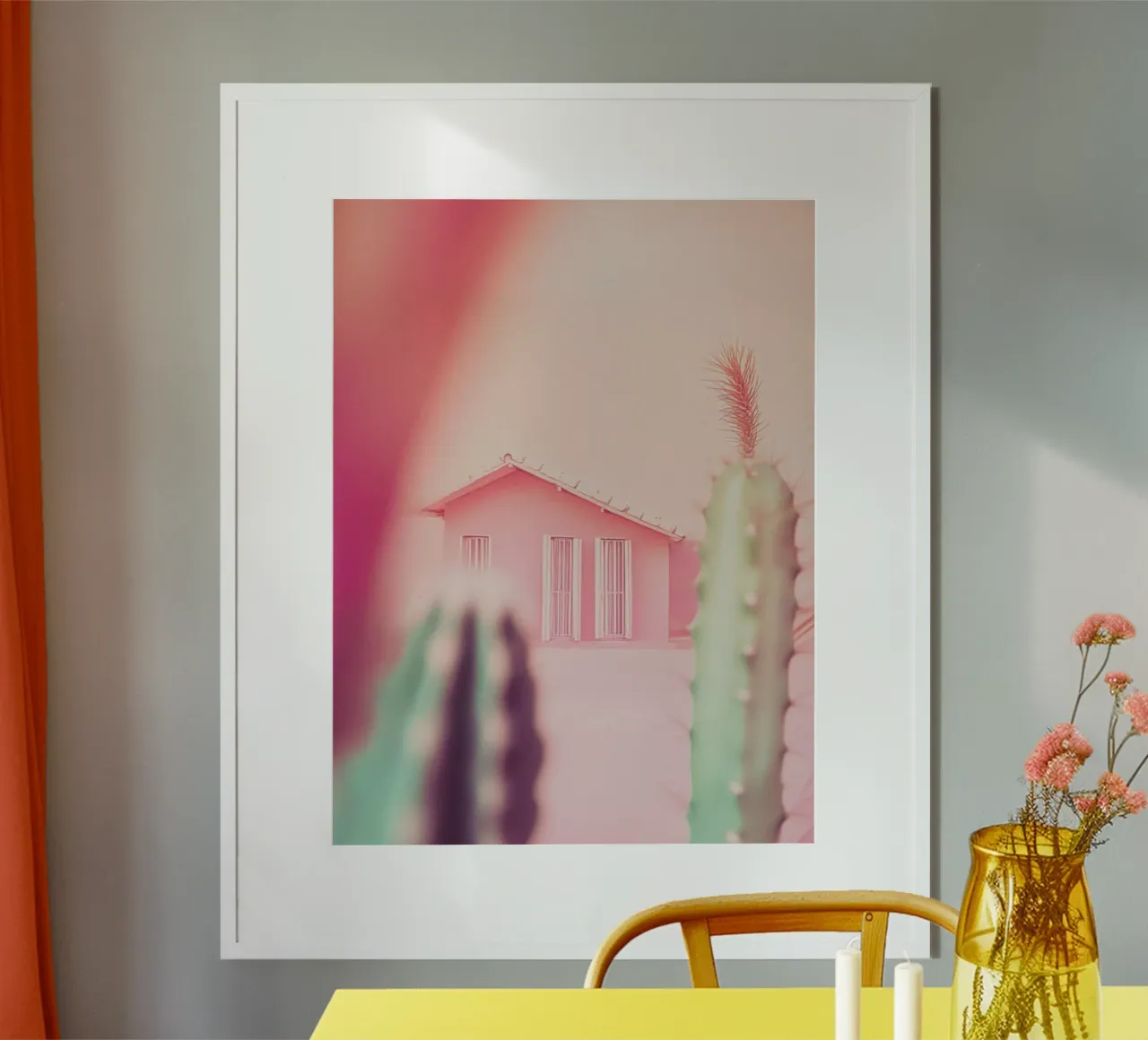 26 carta hahnemühle da Pink California | Affiches & Posters