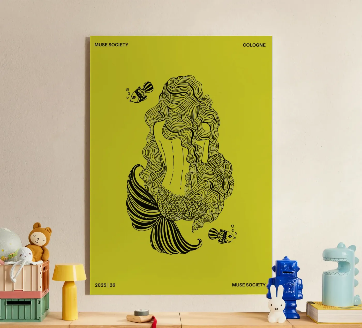 MERMAID plexiglass da Muse Society Shop