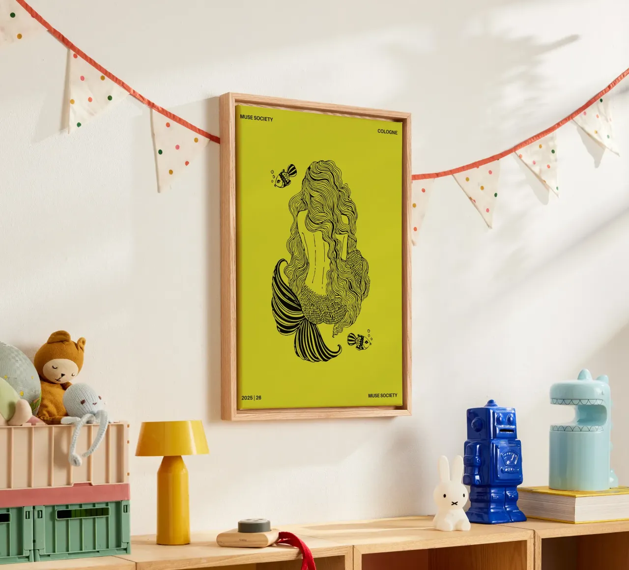 MERMAID tela da Muse Society Shop