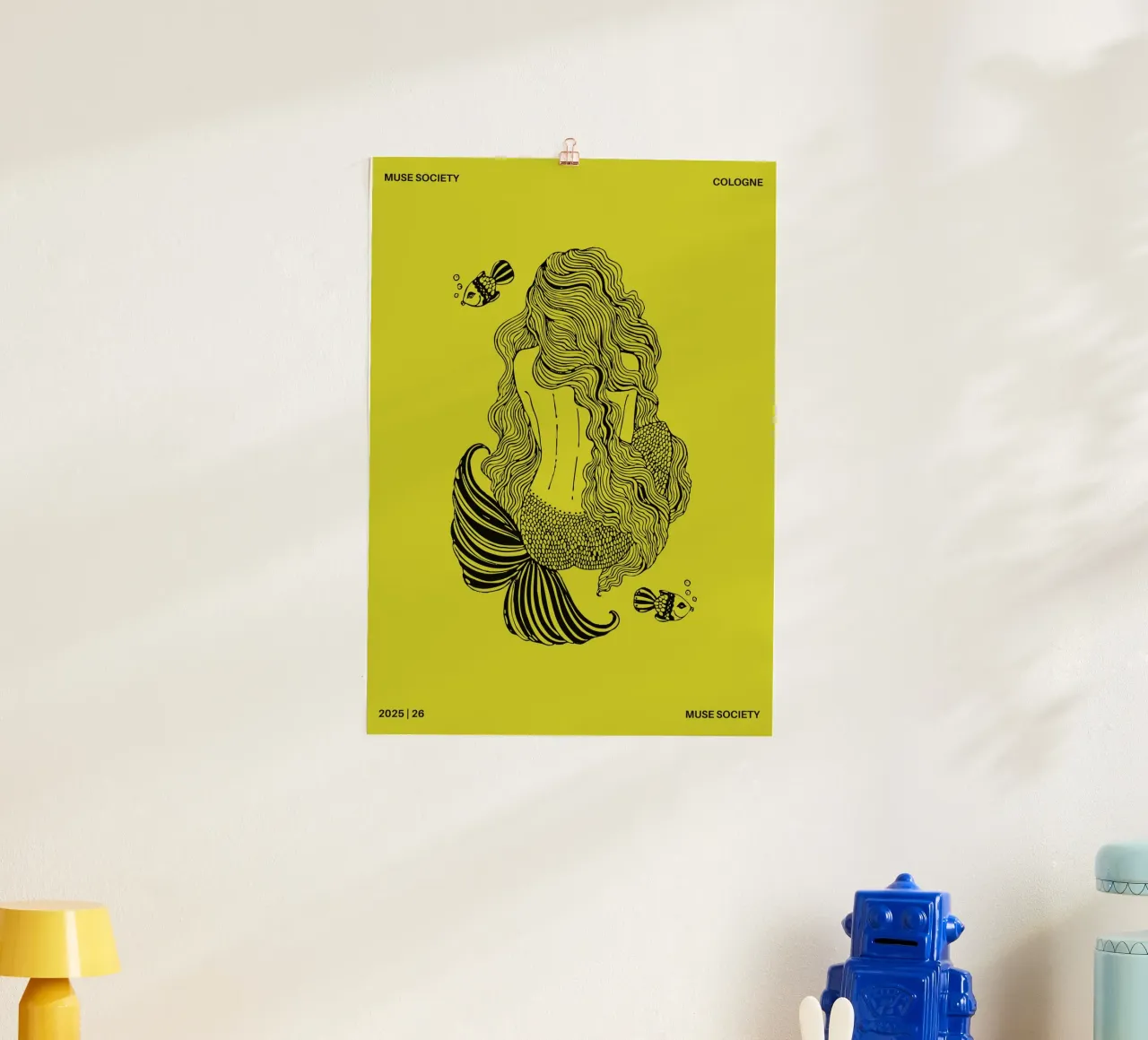 MERMAID poster da Muse Society Shop