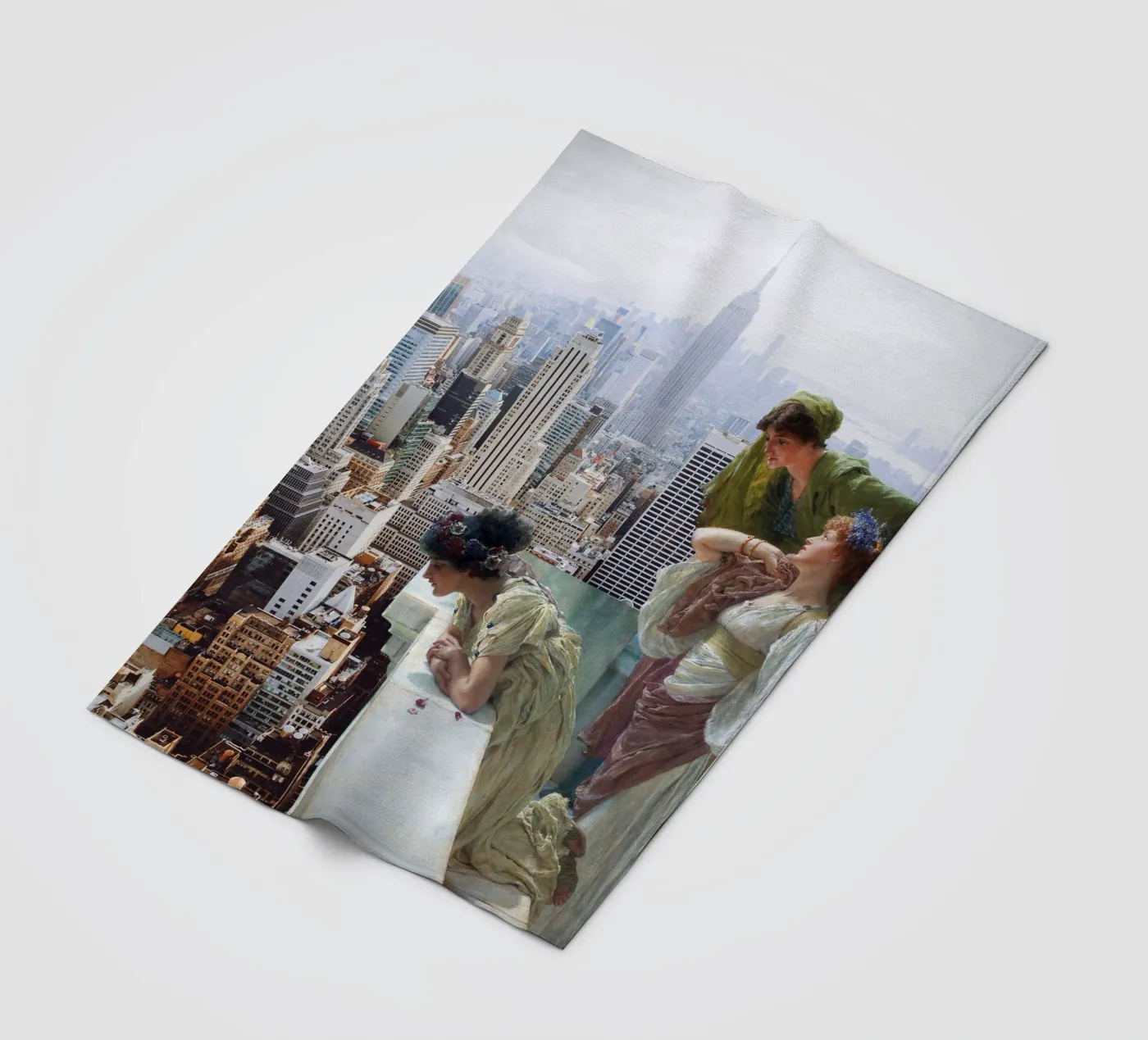 Manhattan View fleecedeken van Dikhotomy