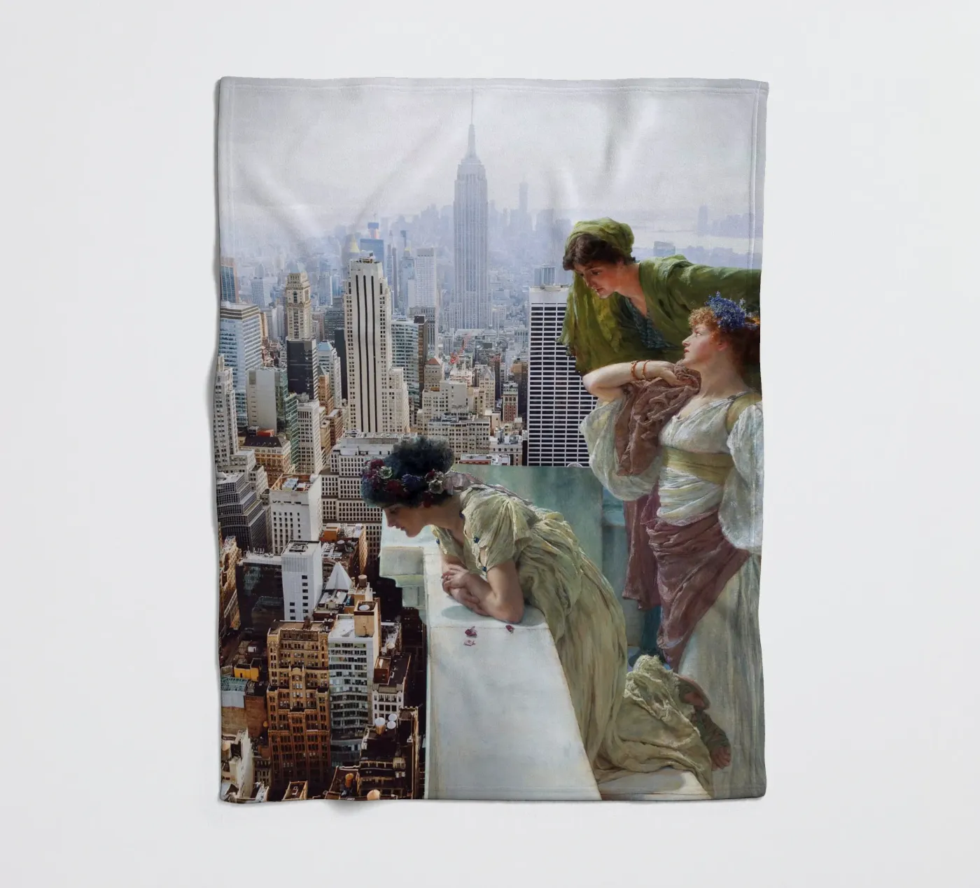 Manhattan View fleecedeken van Dikhotomy
