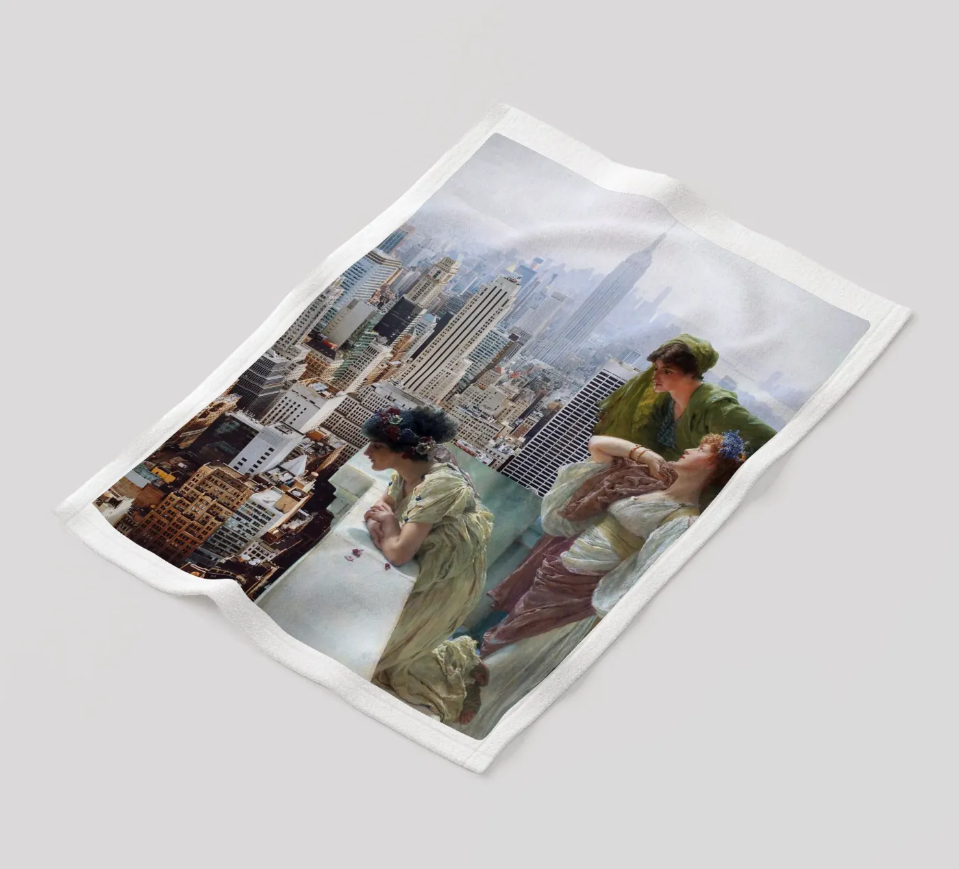 Manhattan View fleecedeken van Dikhotomy