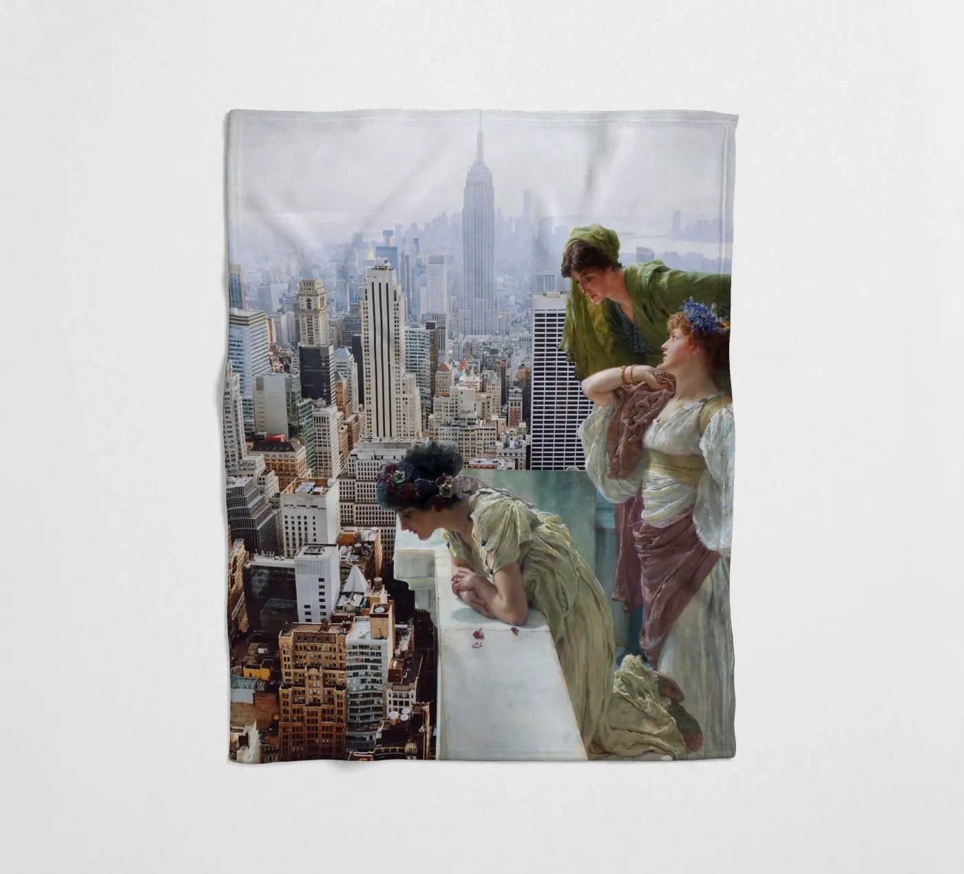 Manhattan View fleecedeken van Dikhotomy