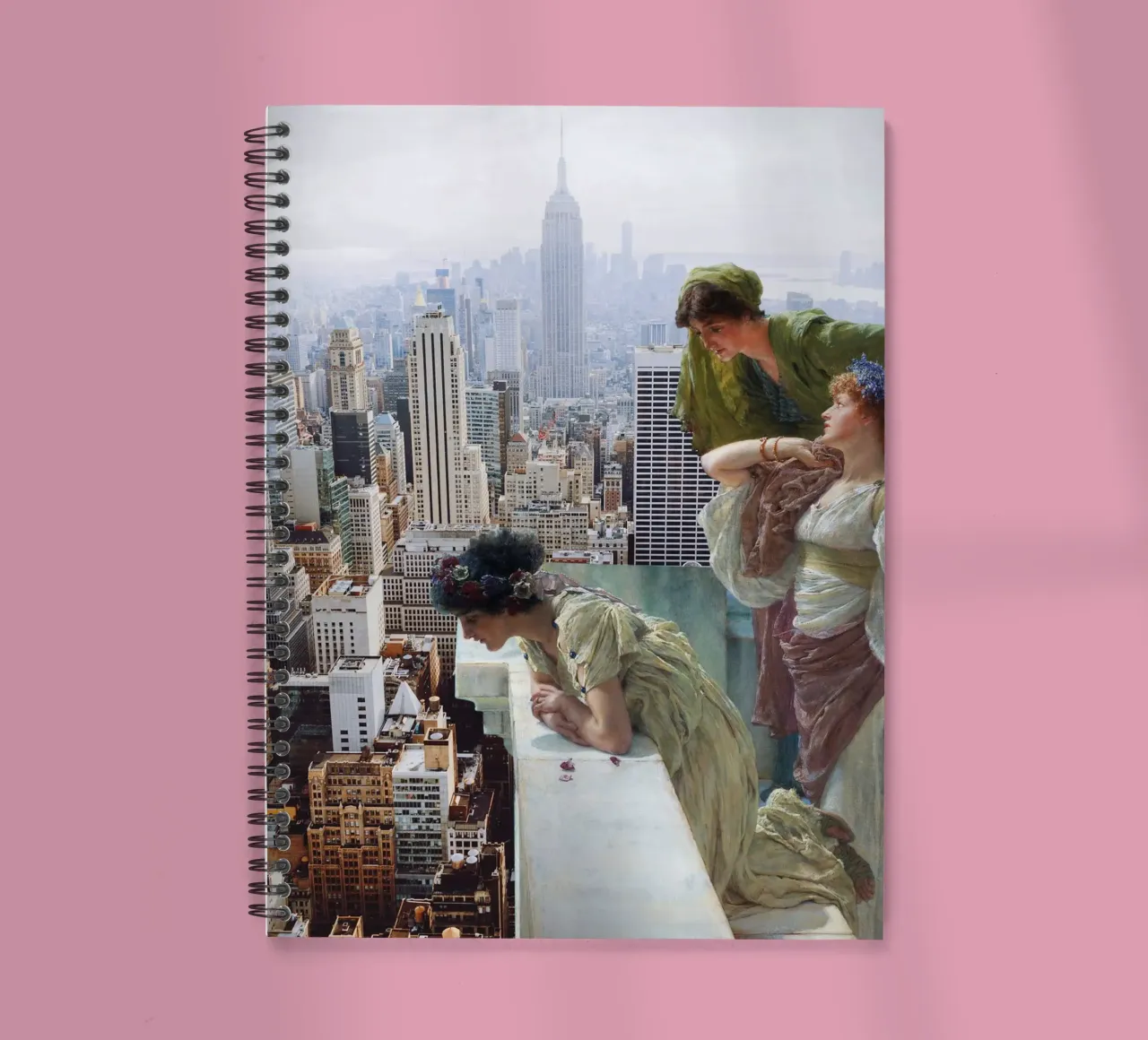 Manhattan View spiral notebook by Dikhotomy