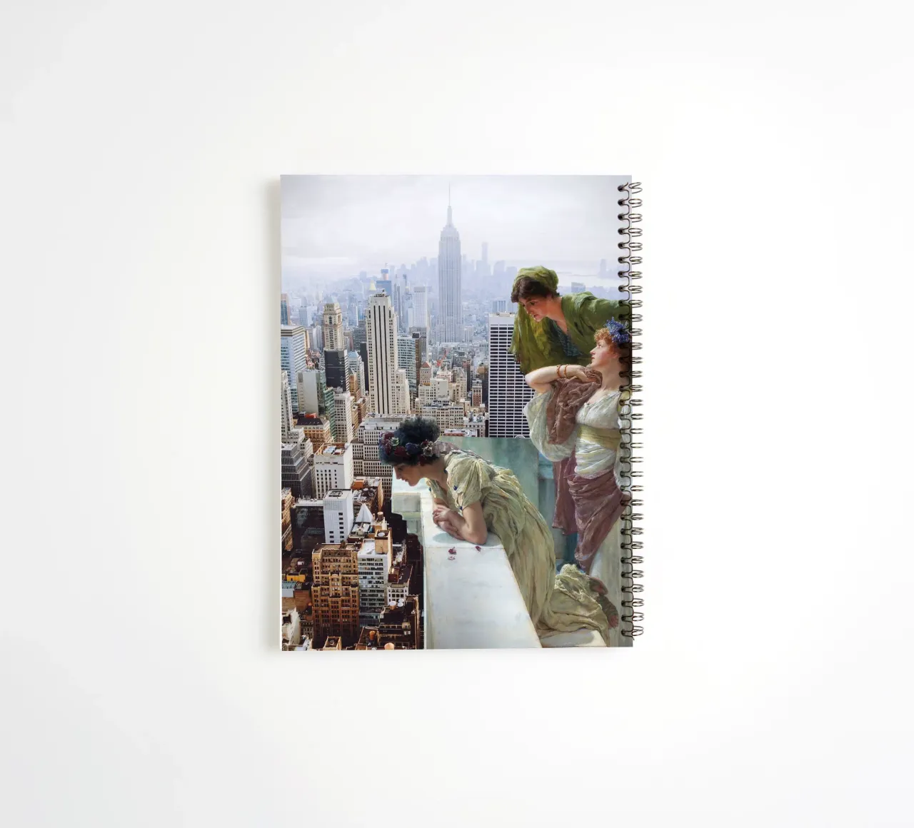 Manhattan View spiral notebook by Dikhotomy