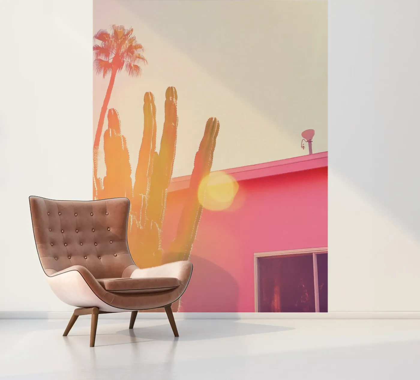 27 fotobehang van Pink California | Affiches & Posters