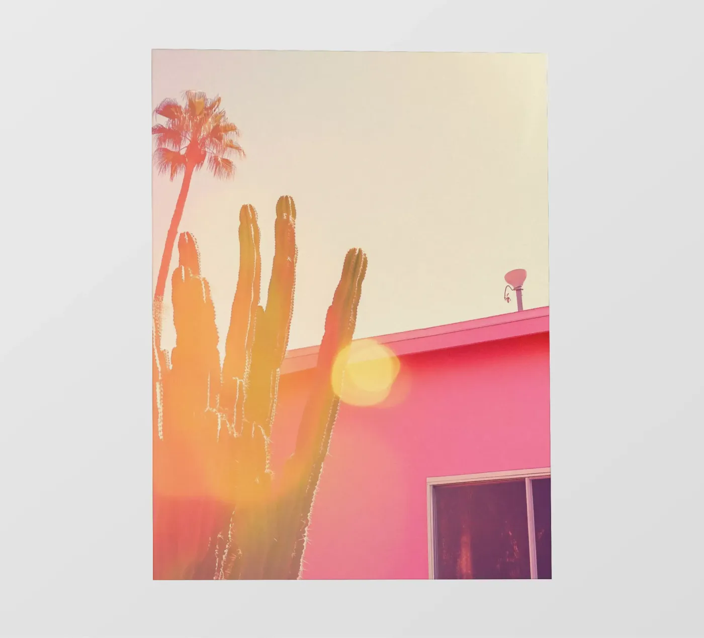 27 fotobehang van Pink California | Affiches & Posters