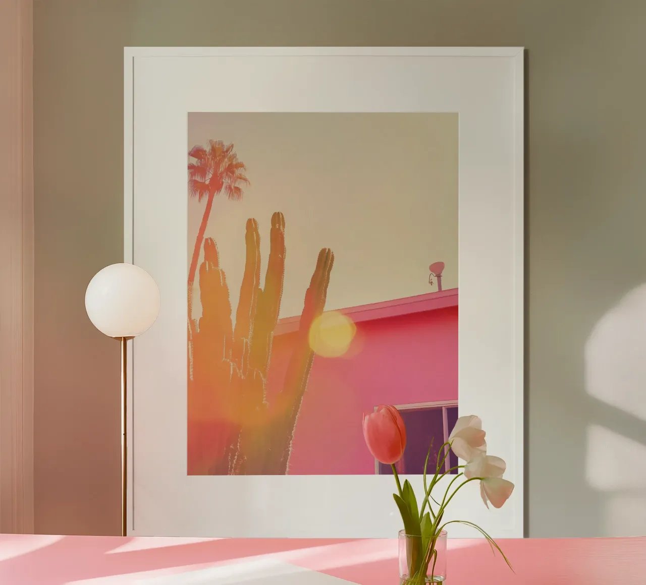 27 carta hahnemühle da Pink California | Affiches & Posters
