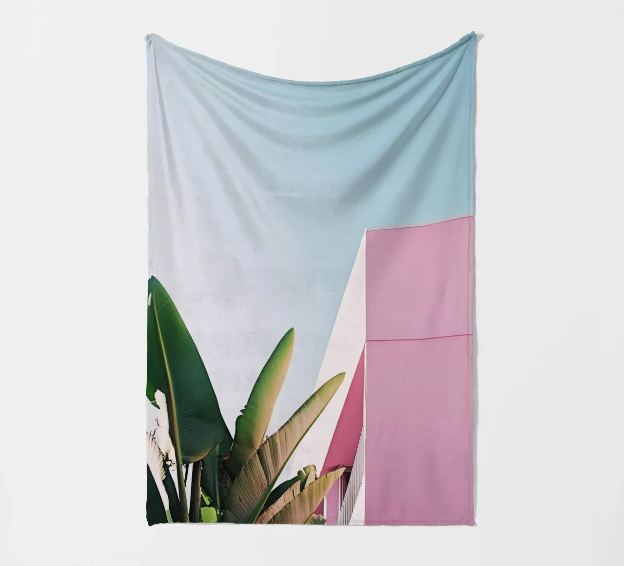 28 fleecedeken van Pink California | Affiches & Posters