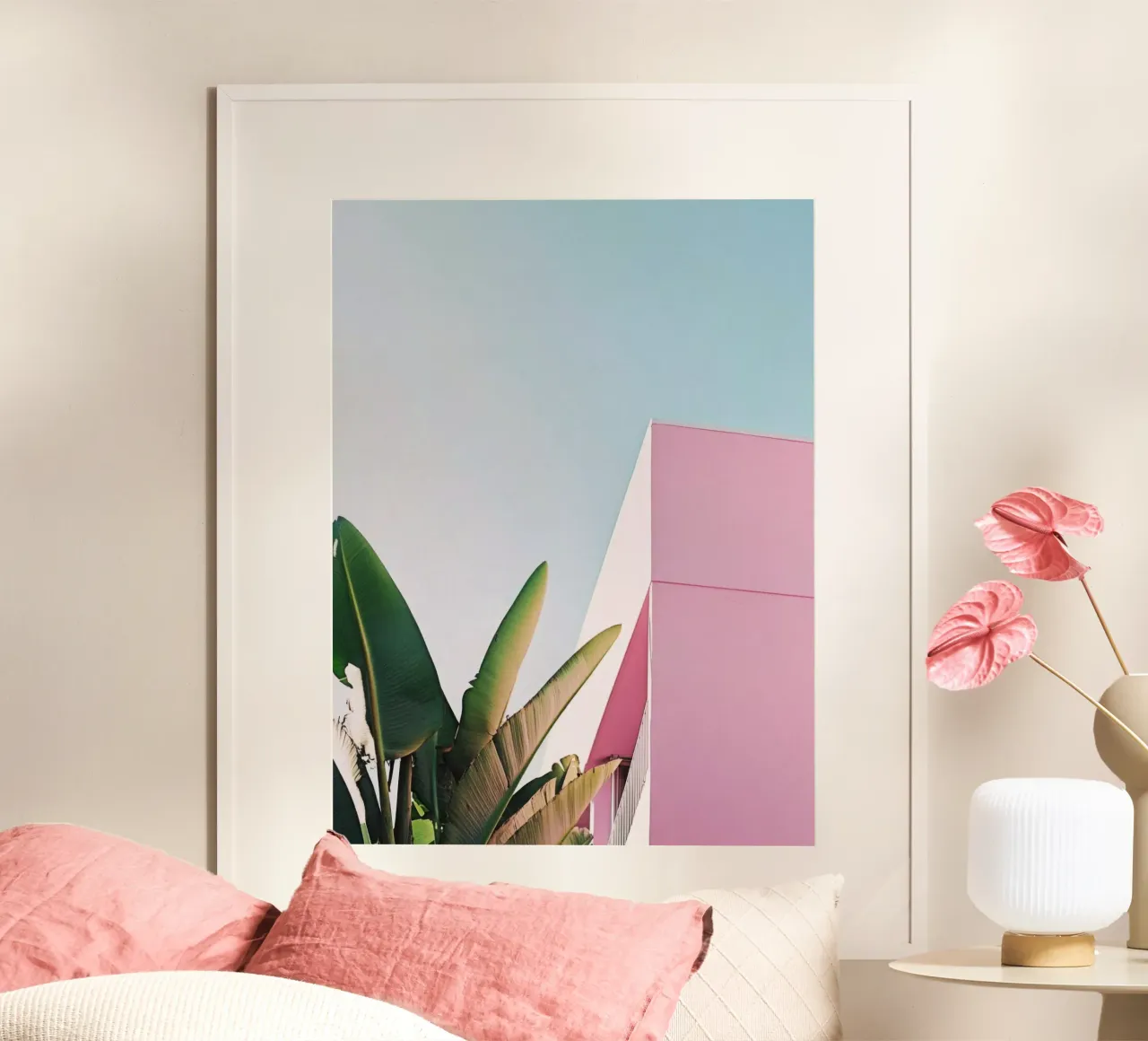 28 poster con telaio in plastica da Pink California | Affiches & Posters