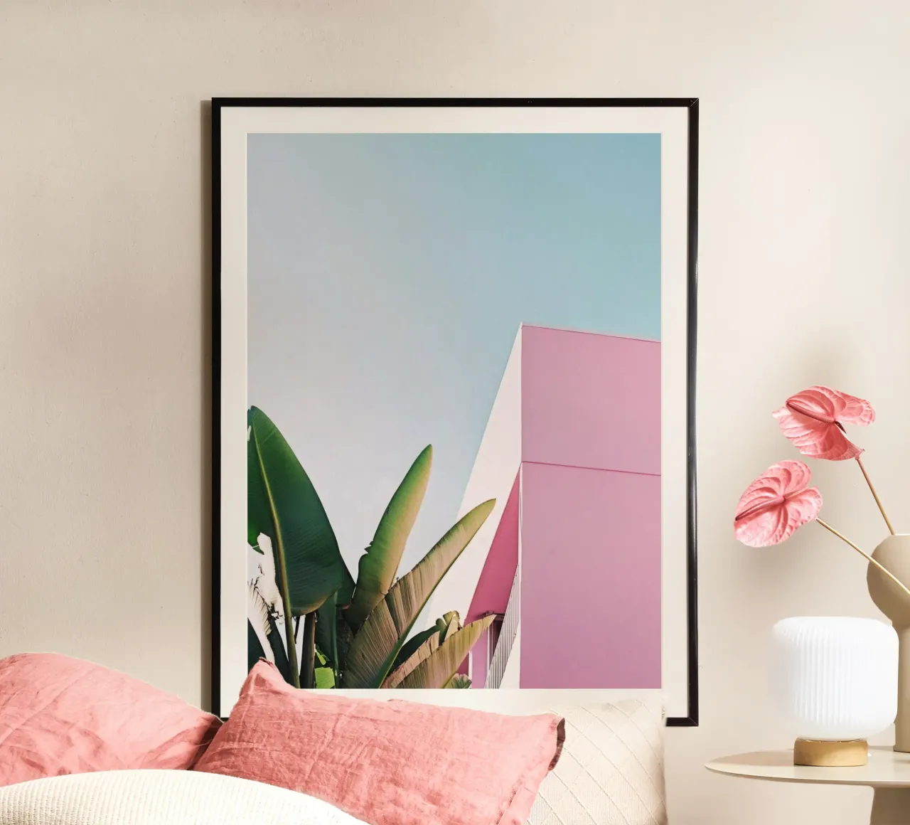 28 poster con telaio in plastica da Pink California | Affiches & Posters