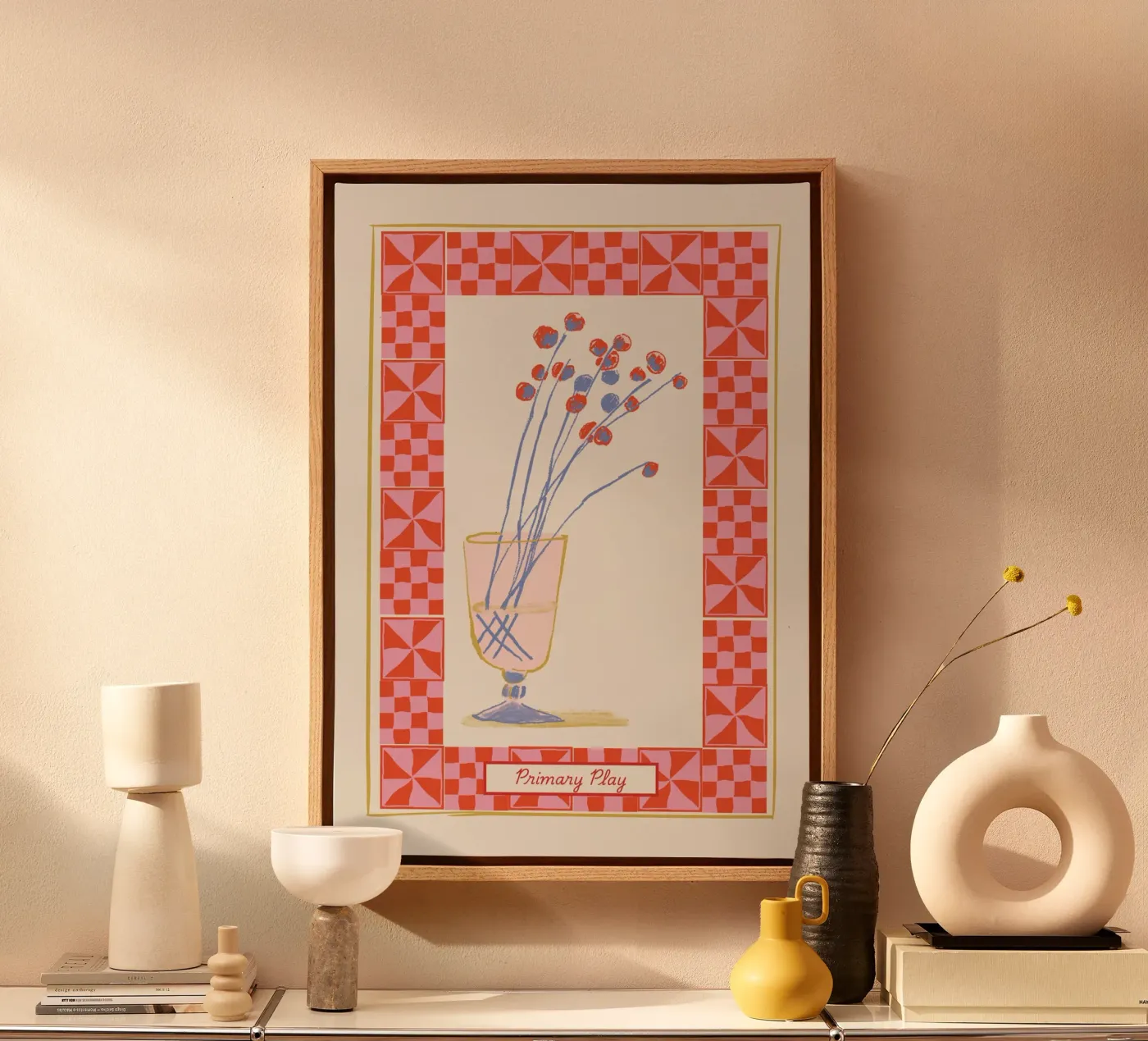 PRIMARY PLAY canvas by Muse Society Shop