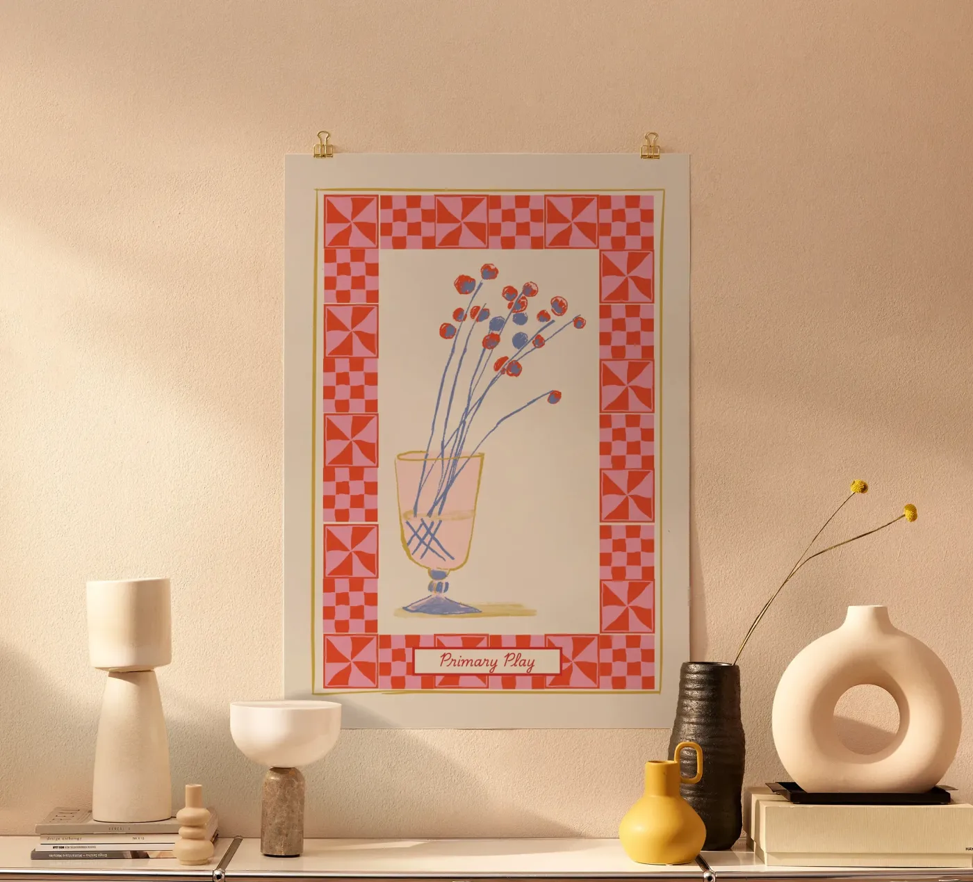 PRIMARY PLAY poster de Muse Society Shop