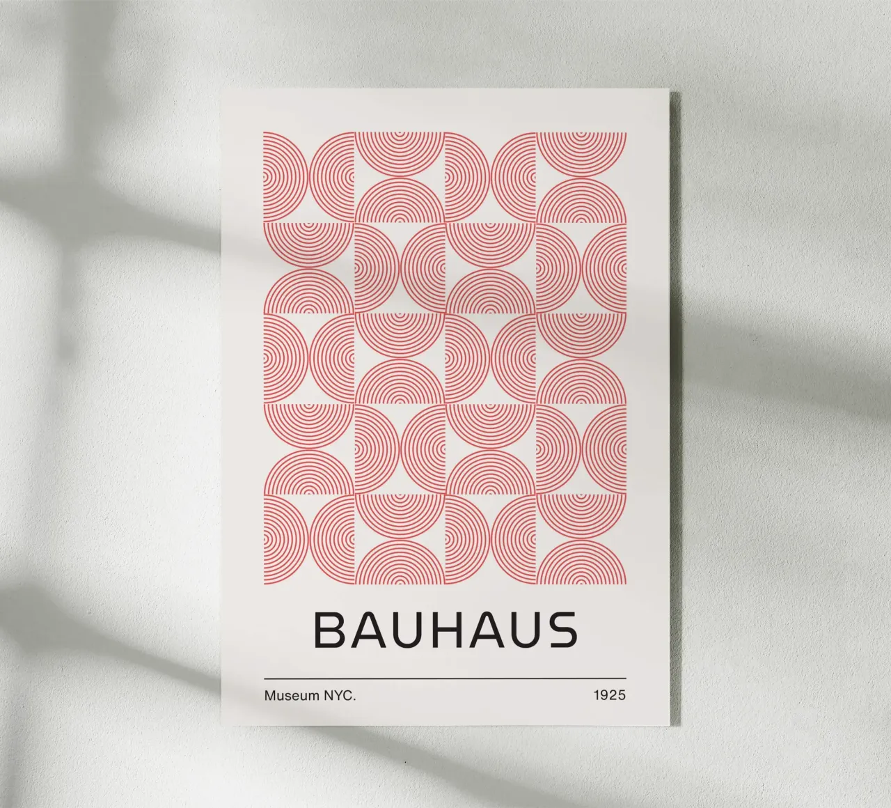 BAUHAUS plexiglass da Muse Society Shop