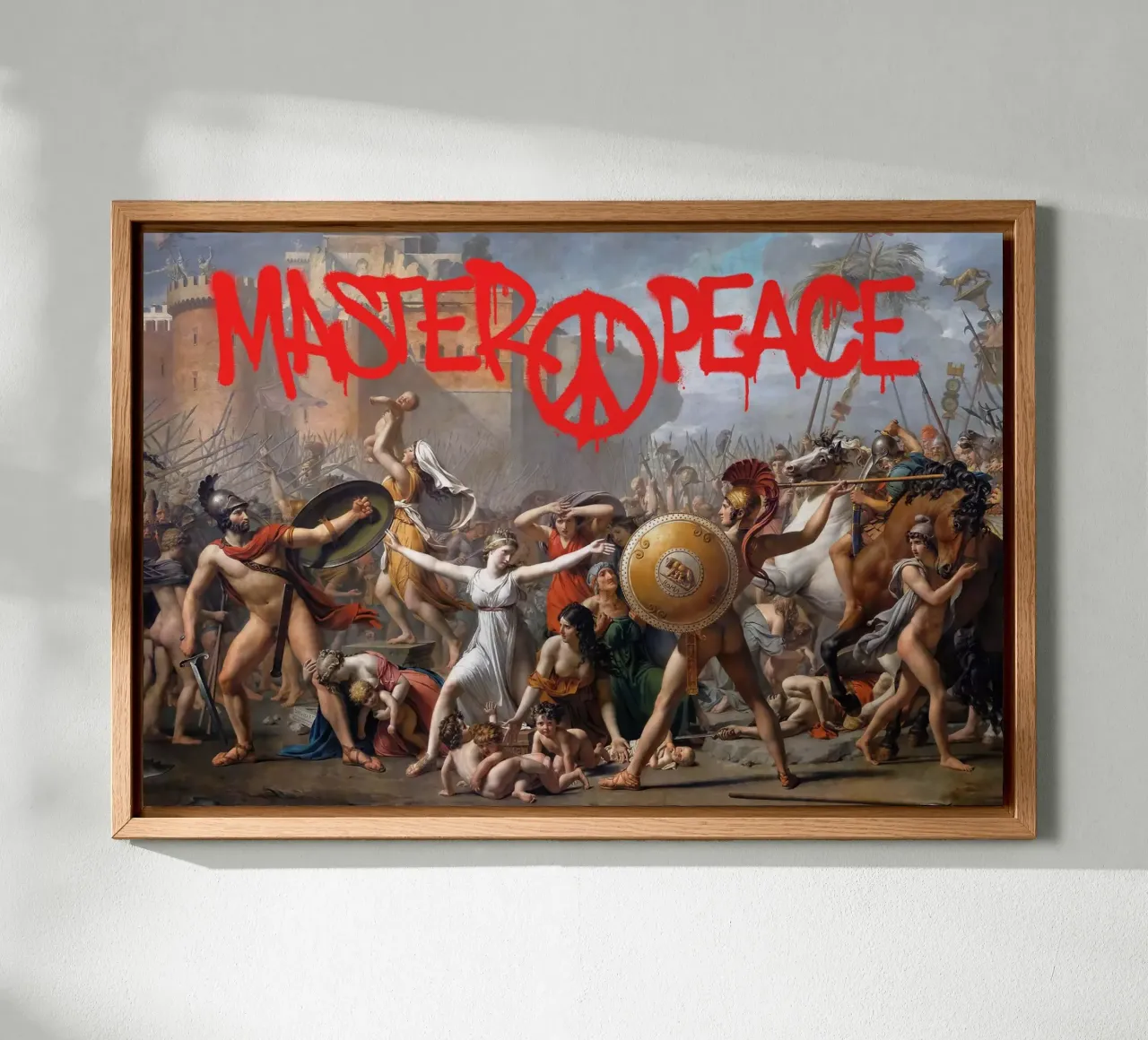 Masterpeace tela con Cornice a cassetta da Dikhotomy