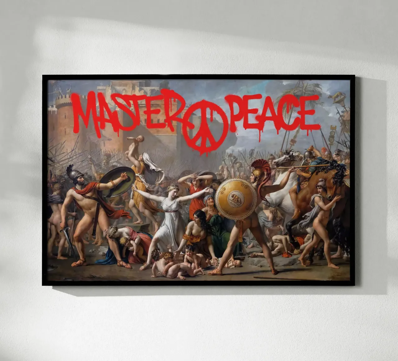 Masterpeace poster con telaio in plastica da Dikhotomy