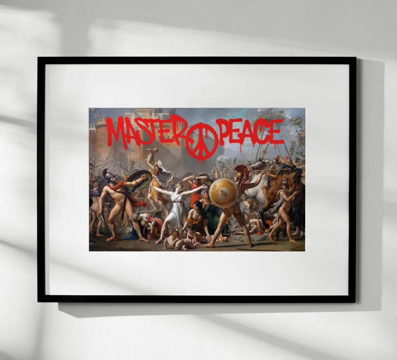 Masterpeace poster con telaio in plastica da Dikhotomy
