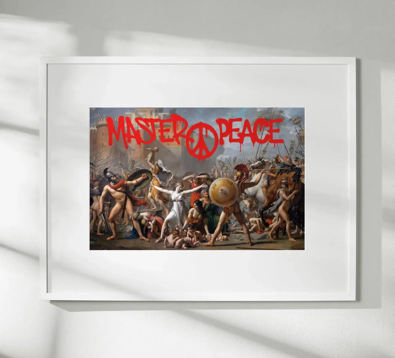 Masterpeace poster con telaio in plastica da Dikhotomy