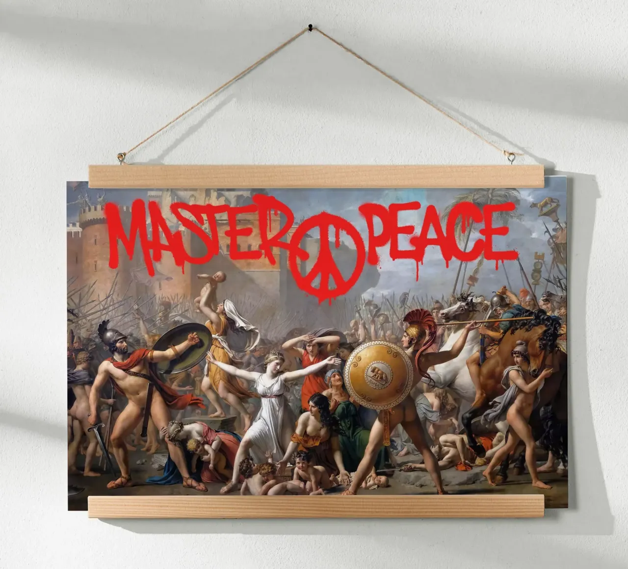 Masterpeace poster con telaio in plastica da Dikhotomy