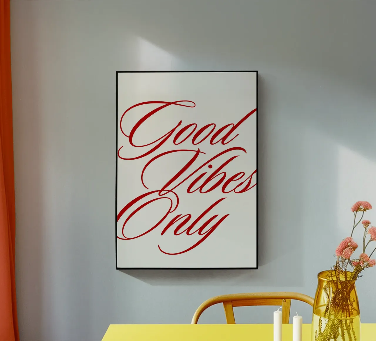 GOOD VIBES ONLY plexiglass da Muse Society Shop