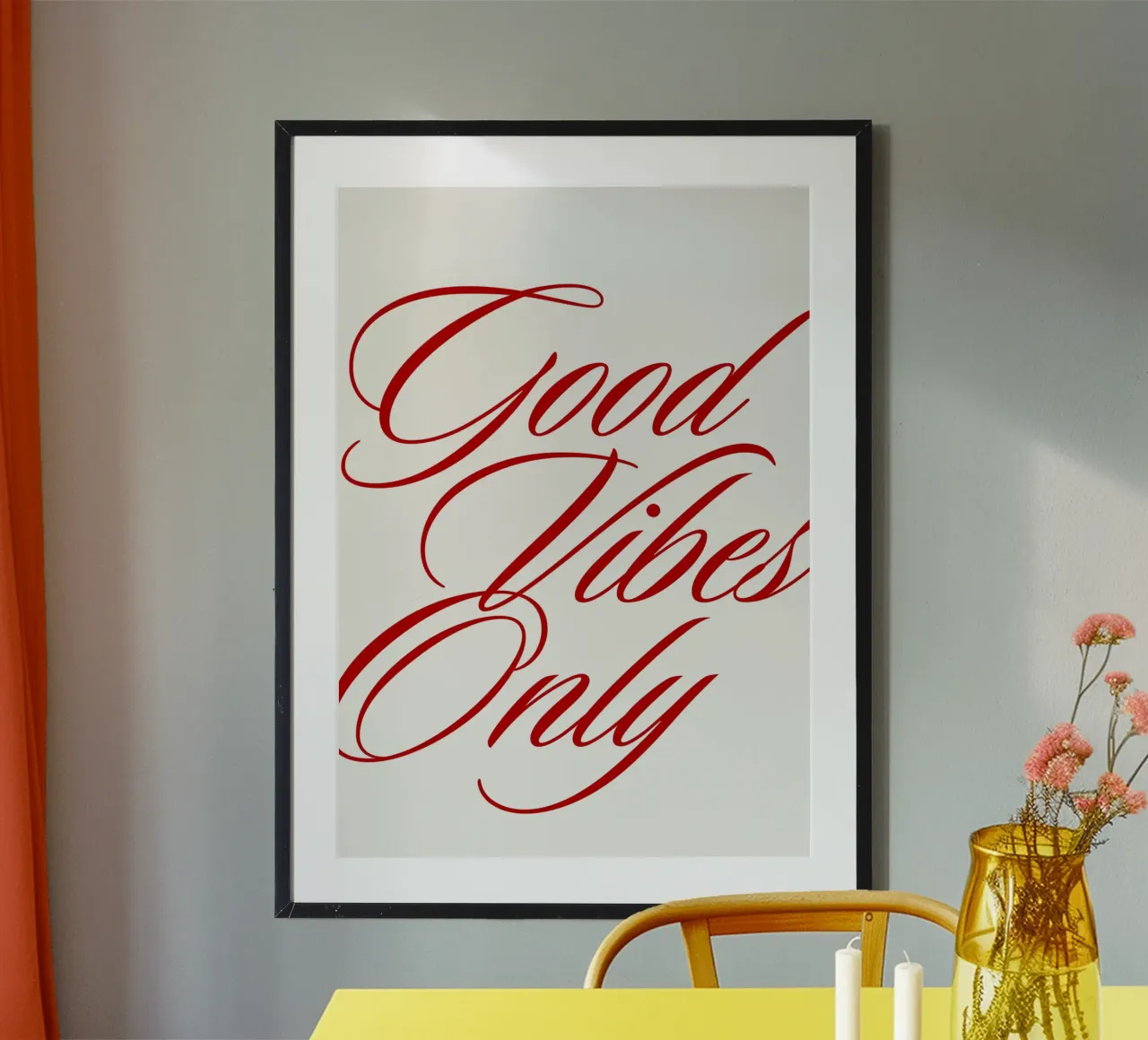 GOOD VIBES ONLY carta hahnemühle da Muse Society Shop