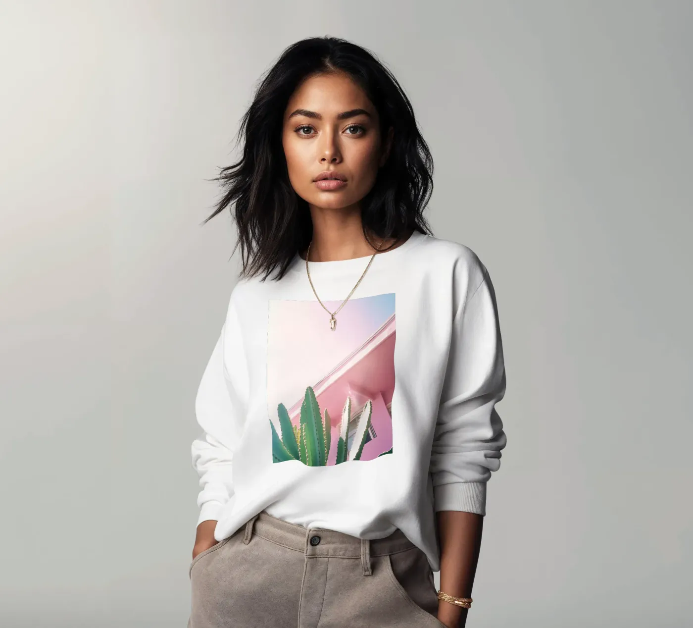 30 sweat de Pink California | Affiches & Posters