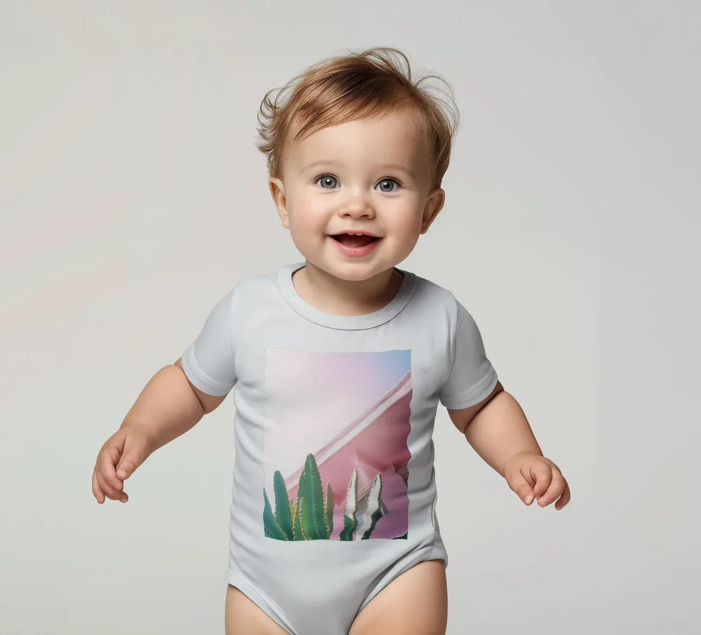 30 Kurzarm Babybody von Pink California | Affiches & Posters