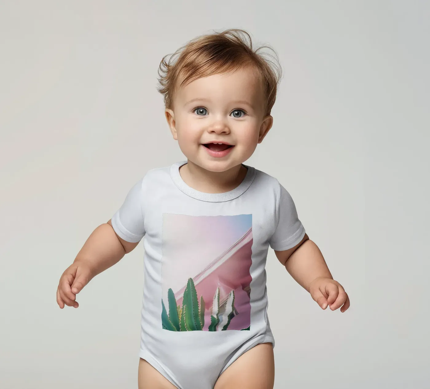 30 Kurzarm Babybody von Pink California | Affiches & Posters