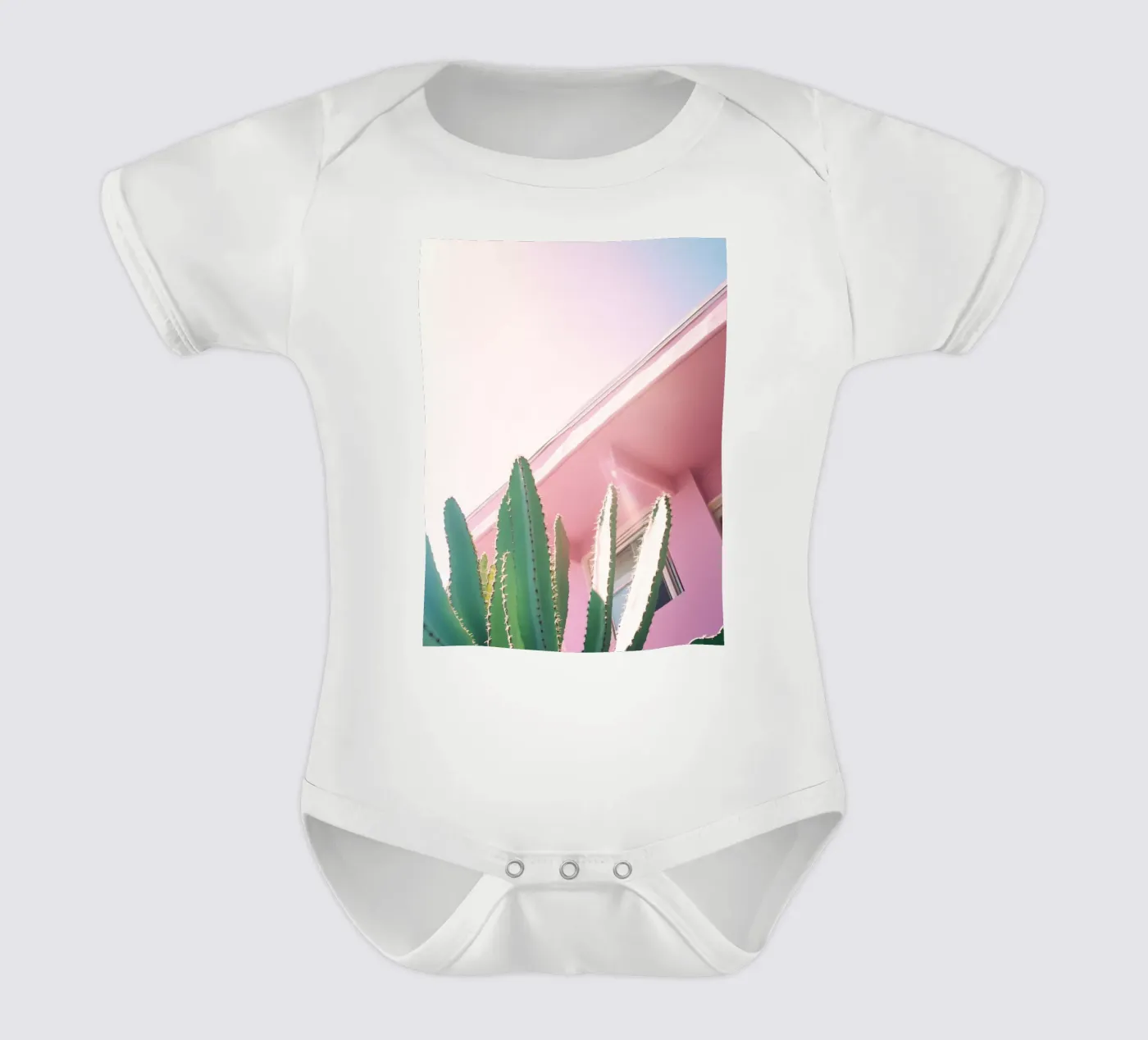 30 Kurzarm Babybody von Pink California | Affiches & Posters