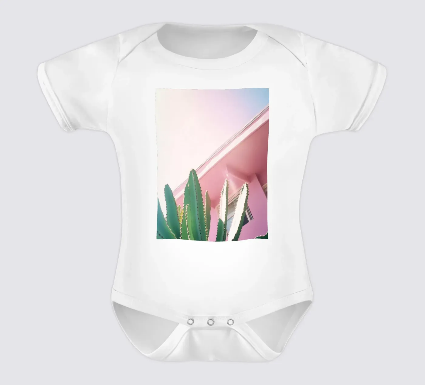 30 Kurzarm Babybody von Pink California | Affiches & Posters
