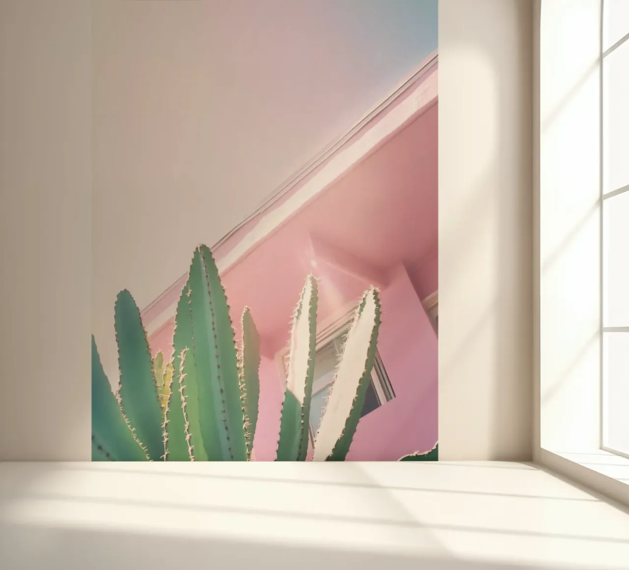 30 fotobehang van Pink California | Affiches & Posters