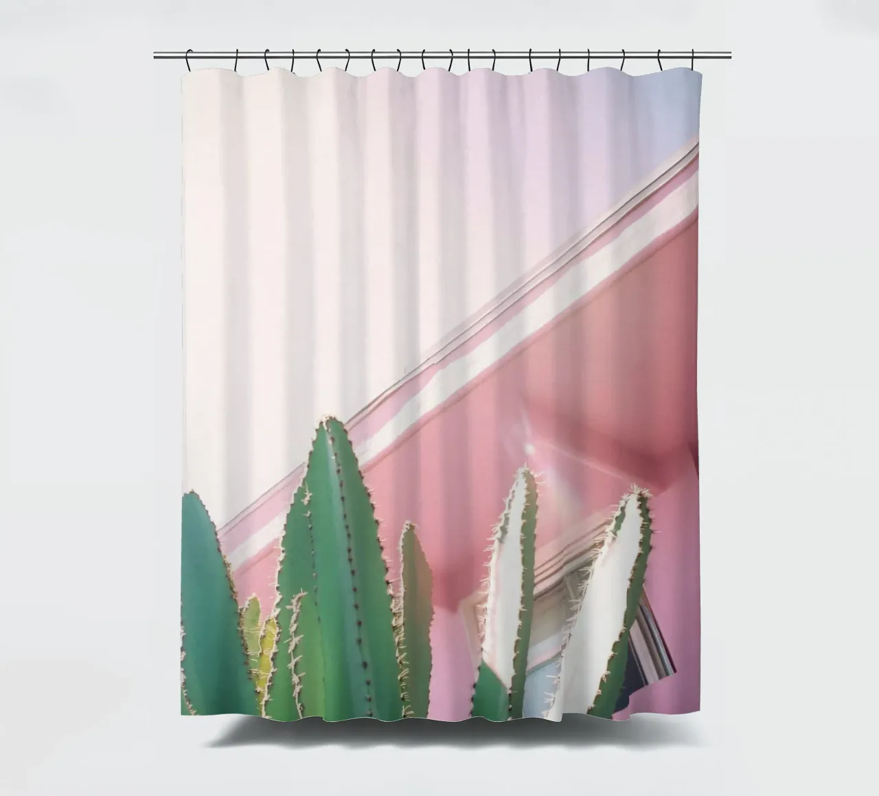 30 douchegordijn van Pink California | Affiches & Posters