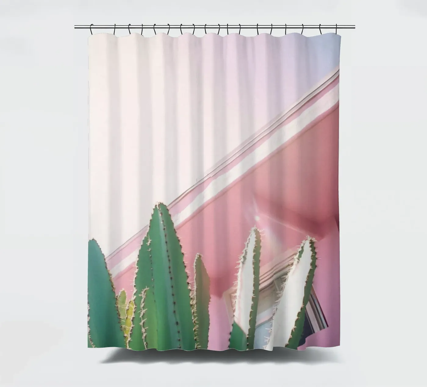 30 douchegordijn van Pink California | Affiches & Posters