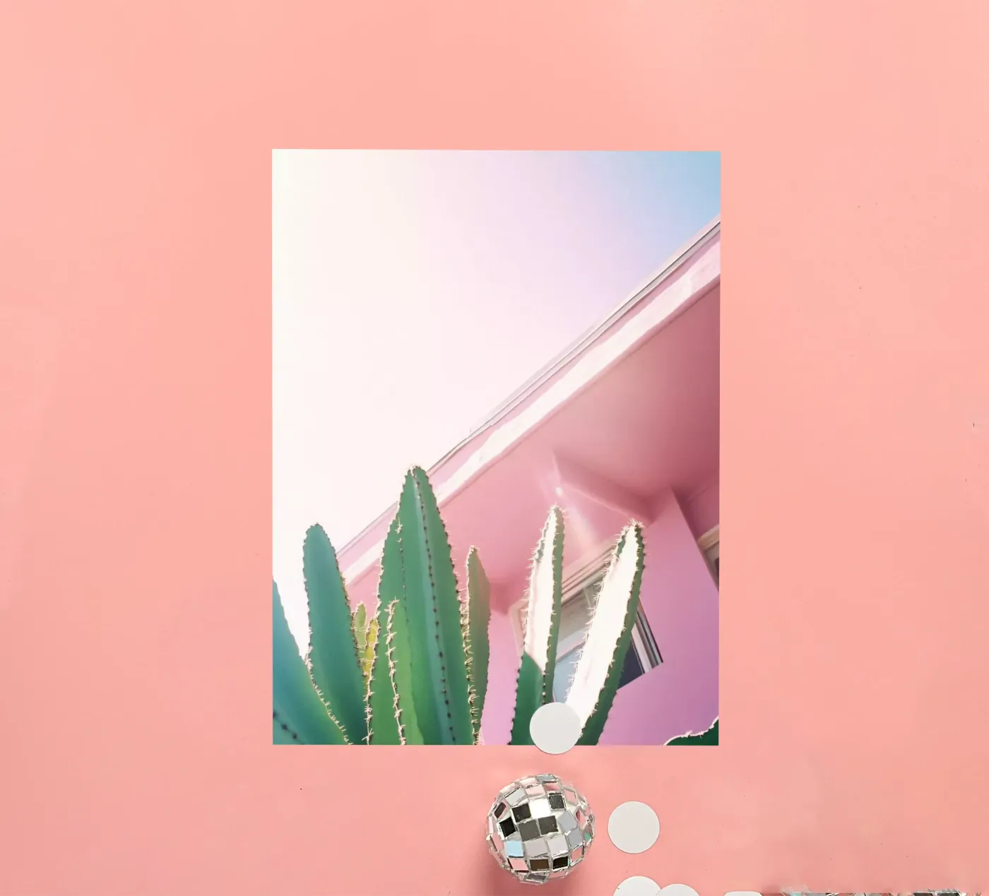 30 sticker van Pink California | Affiches & Posters