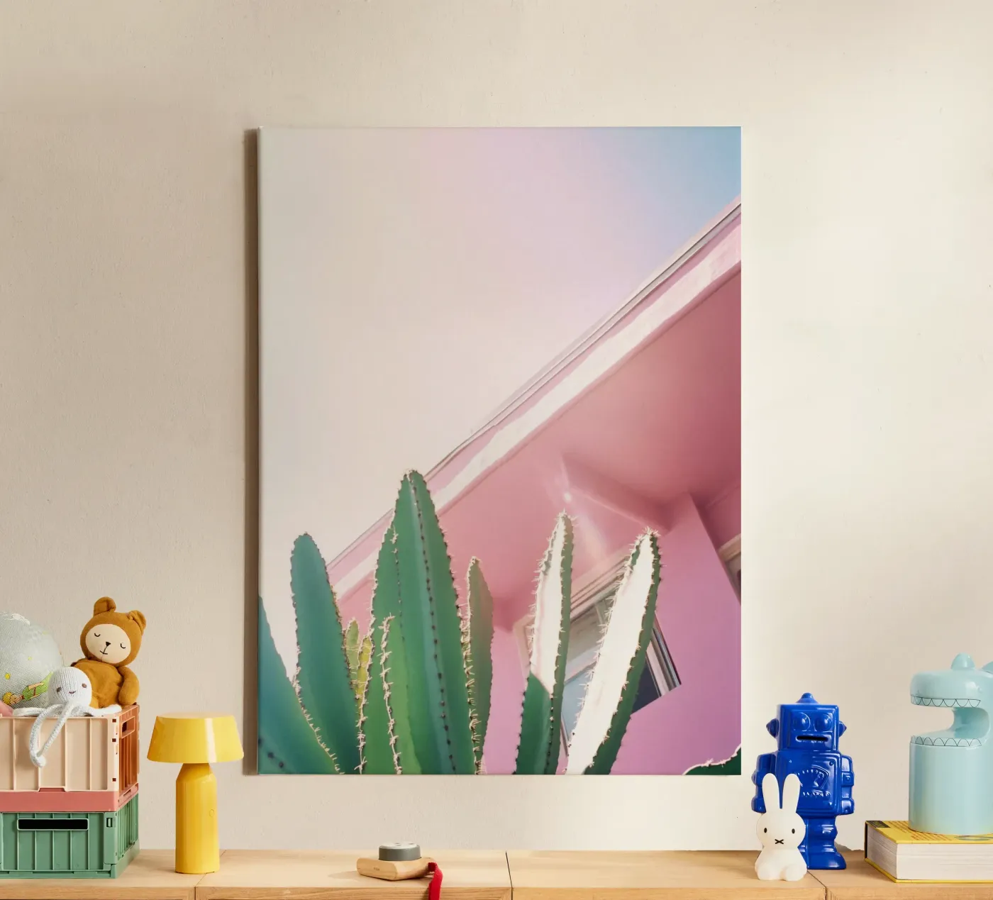 30 canvas van Pink California | Affiches & Posters