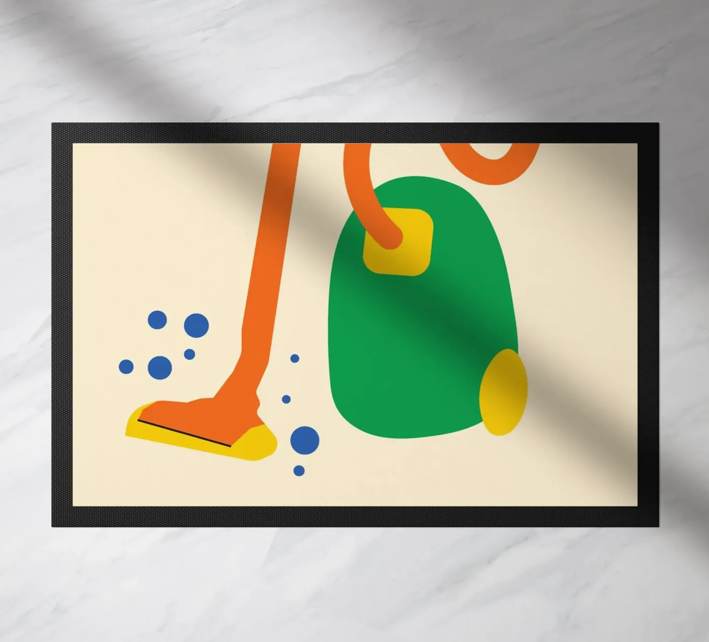 Cleaning Floor Fun doormat by Studio Fun Boy