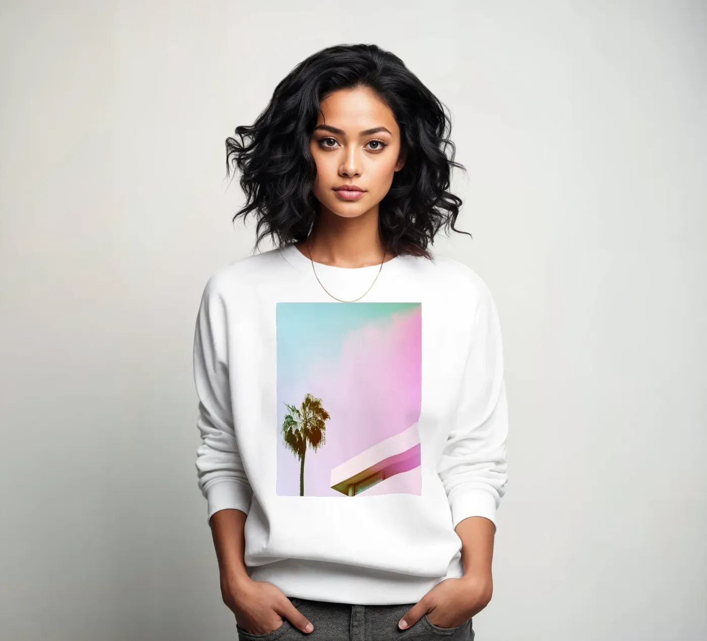 31 sweat de Pink California | Affiches & Posters