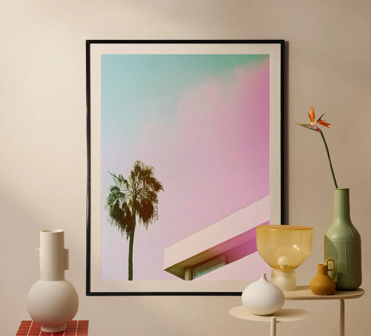 31 poster con telaio in plastica da Pink California | Affiches & Posters