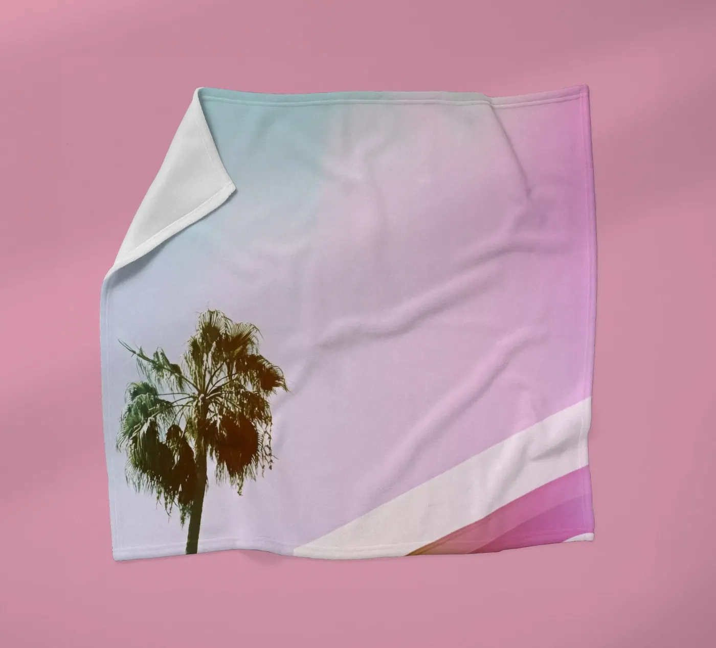 31 fleecedeken van Pink California | Affiches & Posters