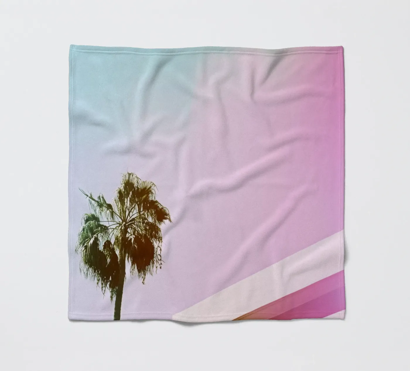 31 fleecedeken van Pink California | Affiches & Posters