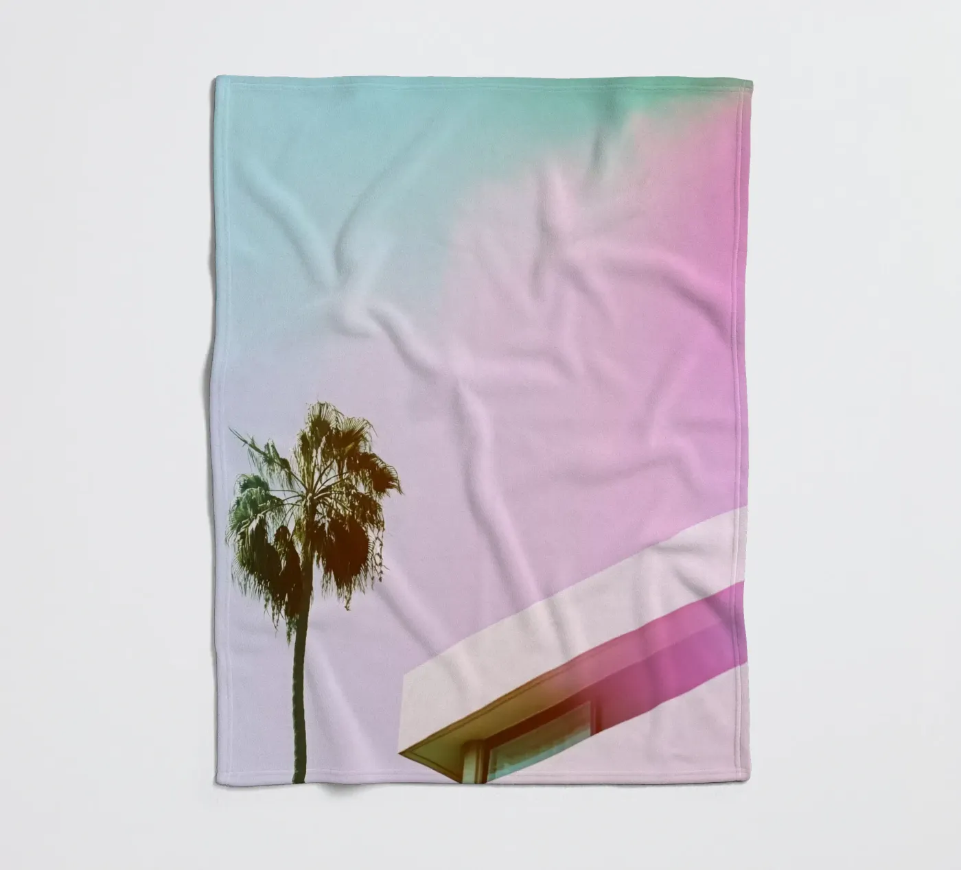 31 fleecedeken van Pink California | Affiches & Posters