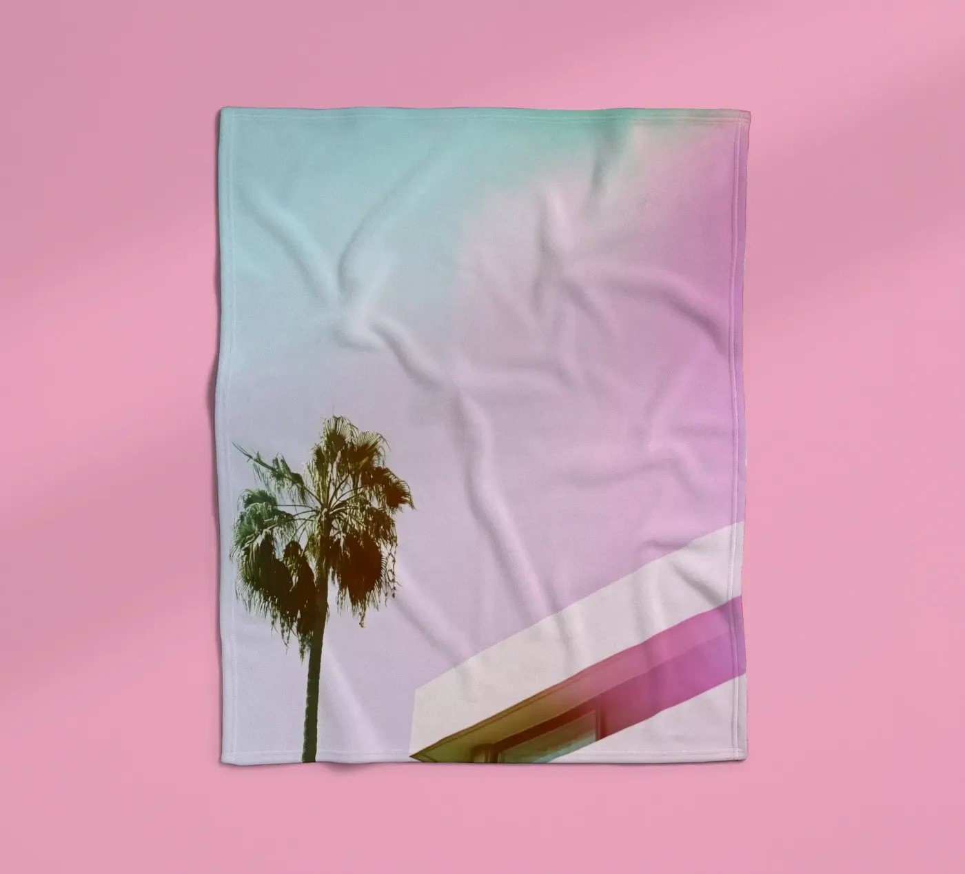 31 fleecedeken van Pink California | Affiches & Posters